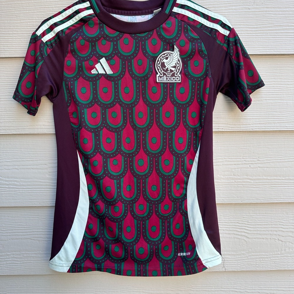 Adidas Men’s 2024-25 Mexico Soccer Futbol  Stadium Home Jersey Size XS A45